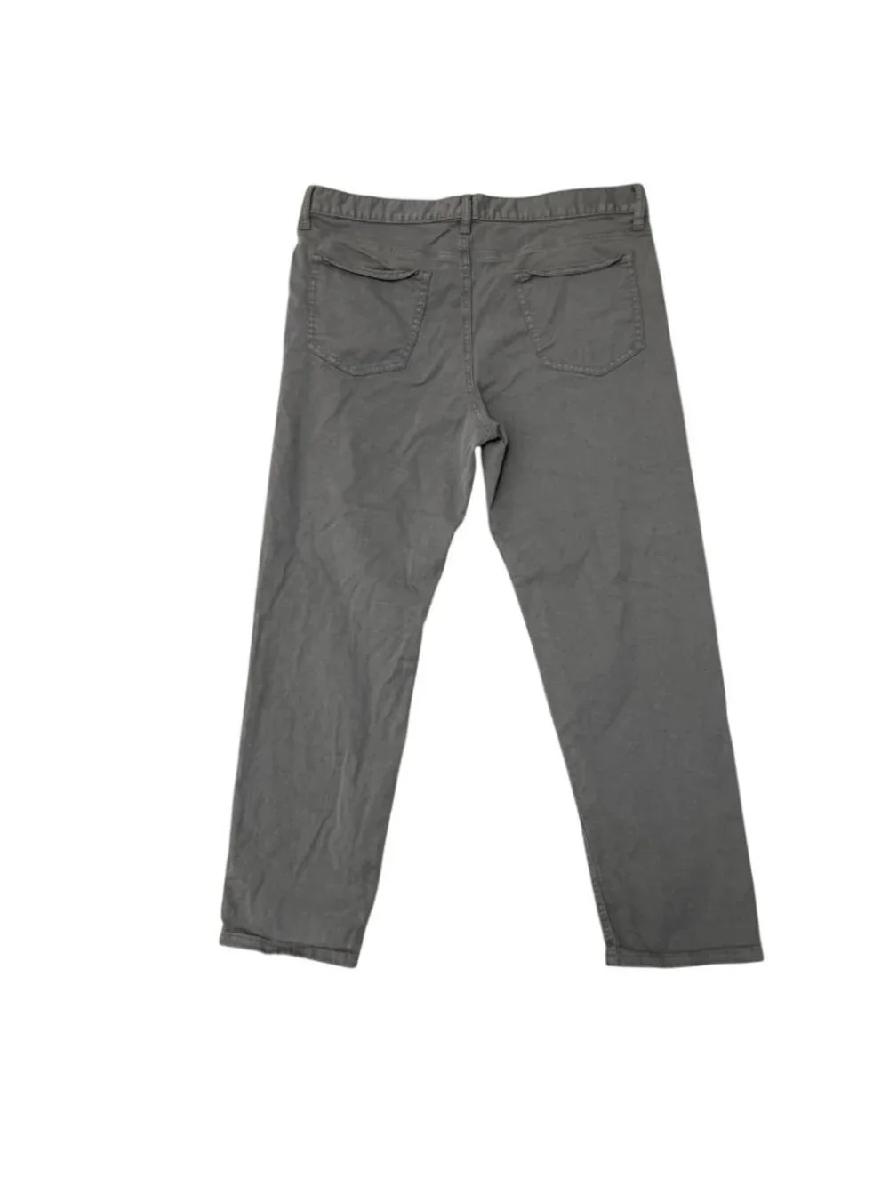 Banana Republic 5 Pocket Men's 36x29 Gray Slim Fit Chino Pants